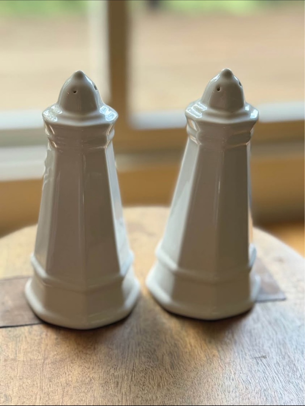 Vintage salt and pepper shakers